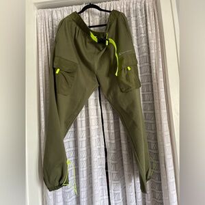 Olive Green Cargo Pants